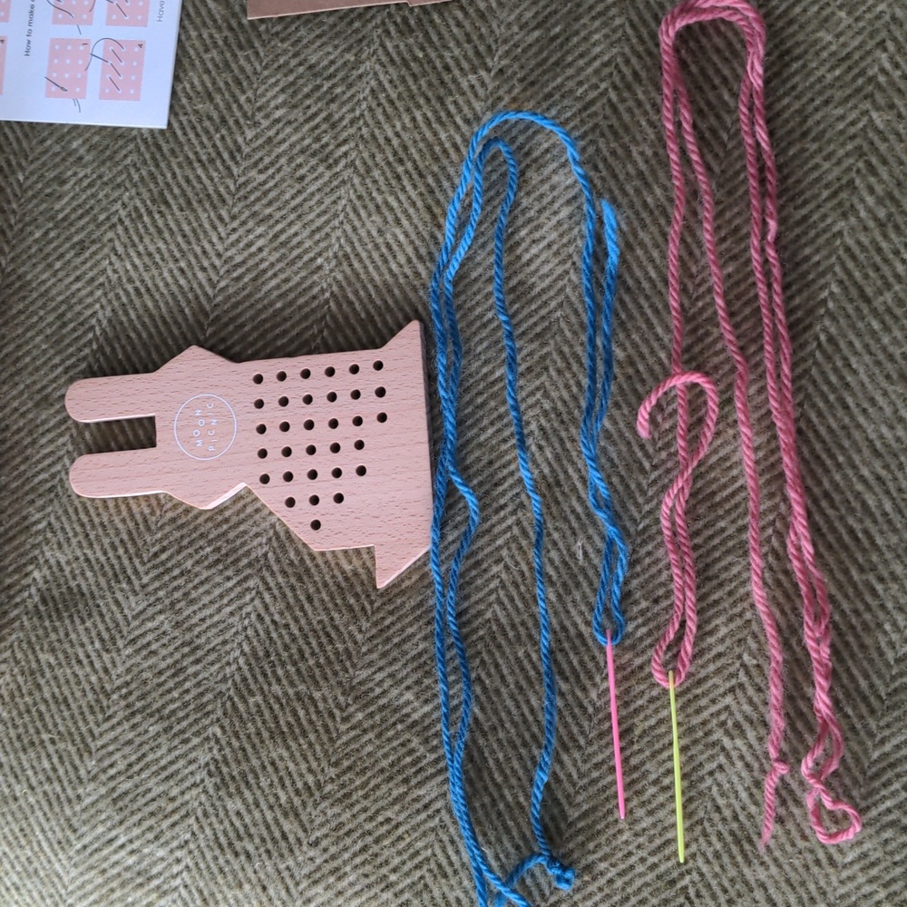 Beginner Bunny Cross-stitch Kit Rabbit By Moon Picnic, Beachwood Bunny Age 4+ - Picture 9 of 13